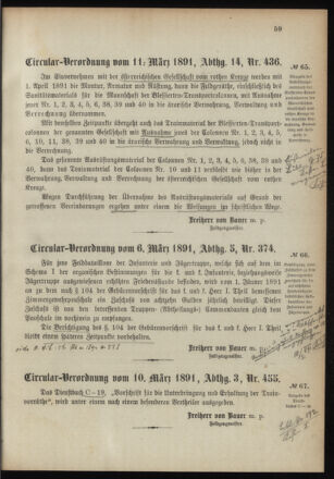 Verordnungsblatt für das Kaiserlich-Königliche Heer 18910314 Seite: 3