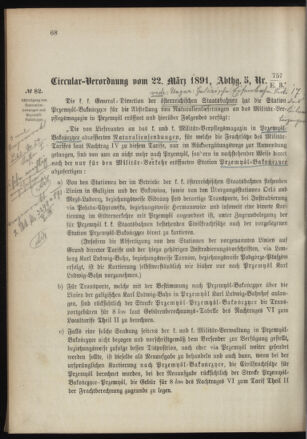 Verordnungsblatt für das Kaiserlich-Königliche Heer 18910403 Seite: 2