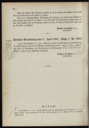 Verordnungsblatt für das Kaiserlich-Königliche Heer 18910425 Seite: 4