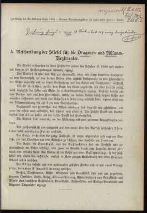 Verordnungsblatt für das Kaiserlich-Königliche Heer 18910425 Seite: 5