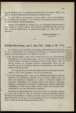 Verordnungsblatt für das Kaiserlich-Königliche Heer 18910611 Seite: 3