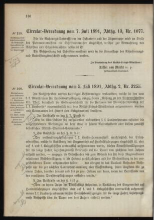 Verordnungsblatt für das Kaiserlich-Königliche Heer 18910716 Seite: 4