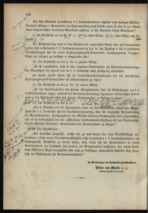 Verordnungsblatt für das Kaiserlich-Königliche Heer 18910716 Seite: 6