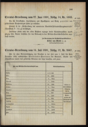 Verordnungsblatt für das Kaiserlich-Königliche Heer 18910716 Seite: 7