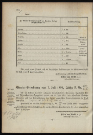 Verordnungsblatt für das Kaiserlich-Königliche Heer 18910716 Seite: 8