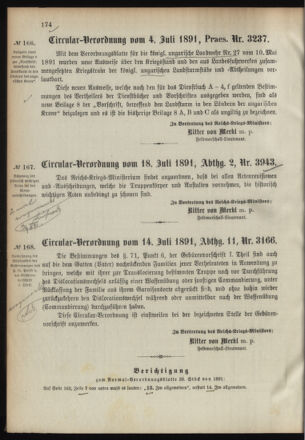 Verordnungsblatt für das Kaiserlich-Königliche Heer 18910724 Seite: 14