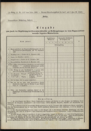 Verordnungsblatt für das Kaiserlich-Königliche Heer 18910724 Seite: 15