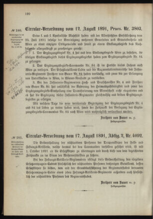 Verordnungsblatt für das Kaiserlich-Königliche Heer 18910820 Seite: 2