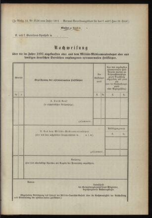 Verordnungsblatt für das Kaiserlich-Königliche Heer 18910829 Seite: 7