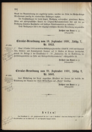 Verordnungsblatt für das Kaiserlich-Königliche Heer 18910929 Seite: 2