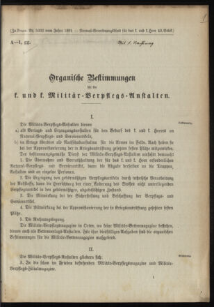 Verordnungsblatt für das Kaiserlich-Königliche Heer 18911104 Seite: 36