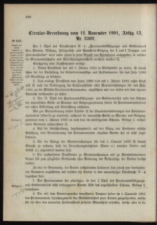 Verordnungsblatt für das Kaiserlich-Königliche Heer 18911117 Seite: 2