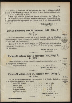 Verordnungsblatt für das Kaiserlich-Königliche Heer 18911128 Seite: 5