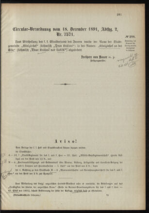 Verordnungsblatt für das Kaiserlich-Königliche Heer 18911221 Seite: 9