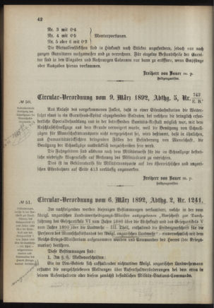 Verordnungsblatt für das Kaiserlich-Königliche Heer 18920312 Seite: 2