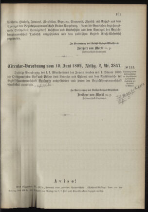 Verordnungsblatt für das Kaiserlich-Königliche Heer 18920628 Seite: 7