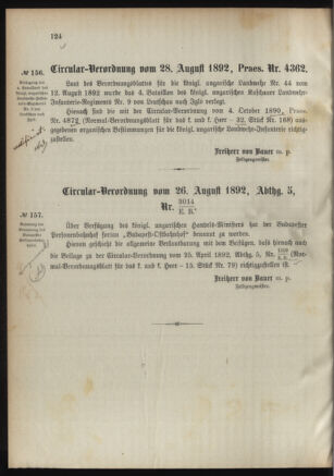 Verordnungsblatt für das Kaiserlich-Königliche Heer 18920830 Seite: 2