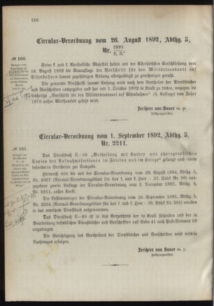 Verordnungsblatt für das Kaiserlich-Königliche Heer 18920910 Seite: 2