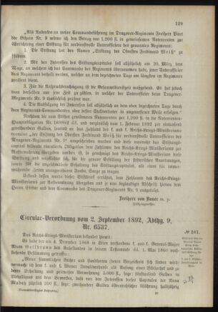 Verordnungsblatt für das Kaiserlich-Königliche Heer 18920910 Seite: 5