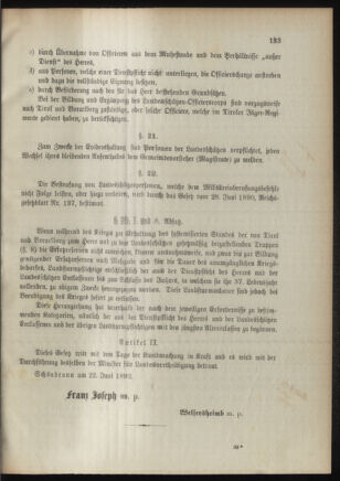 Verordnungsblatt für das Kaiserlich-Königliche Heer 18920924 Seite: 3