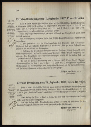 Verordnungsblatt für das Kaiserlich-Königliche Heer 18920924 Seite: 4