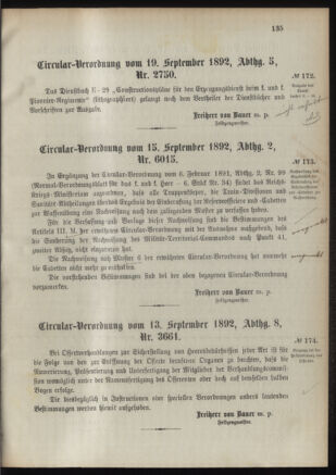 Verordnungsblatt für das Kaiserlich-Königliche Heer 18920924 Seite: 5