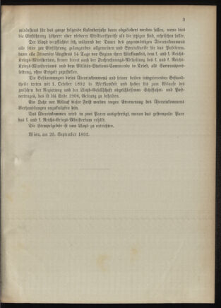 Verordnungsblatt für das Kaiserlich-Königliche Heer 18920926 Seite: 7