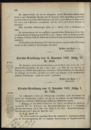 Verordnungsblatt für das Kaiserlich-Königliche Heer 18921122 Seite: 2