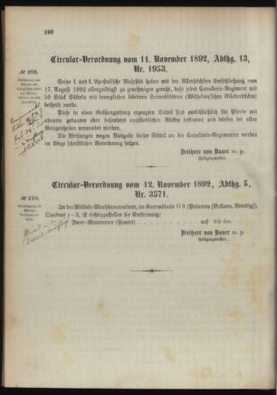 Verordnungsblatt für das Kaiserlich-Königliche Heer 18921122 Seite: 4