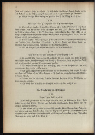 Verordnungsblatt für das Kaiserlich-Königliche Heer 18930211 Seite: 16