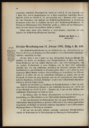 Verordnungsblatt für das Kaiserlich-Königliche Heer 18930220 Seite: 4