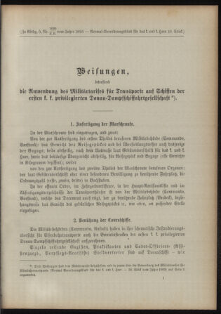 Verordnungsblatt für das Kaiserlich-Königliche Heer 18930315 Seite: 117