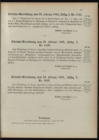 Verordnungsblatt für das Kaiserlich-Königliche Heer 18930315 Seite: 137