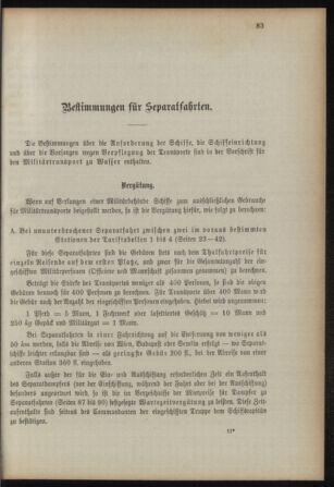 Verordnungsblatt für das Kaiserlich-Königliche Heer 18930315 Seite: 91