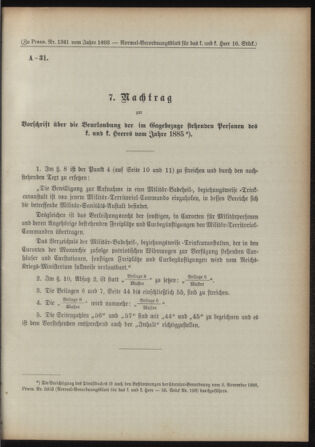 Verordnungsblatt für das Kaiserlich-Königliche Heer 18930415 Seite: 3