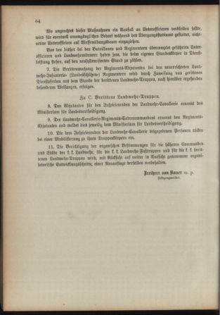 Verordnungsblatt für das Kaiserlich-Königliche Heer 18930422 Seite: 22