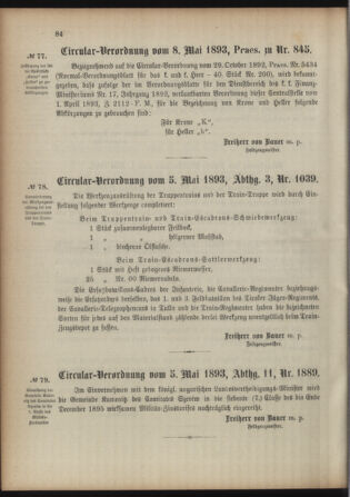 Verordnungsblatt für das Kaiserlich-Königliche Heer 18930513 Seite: 4