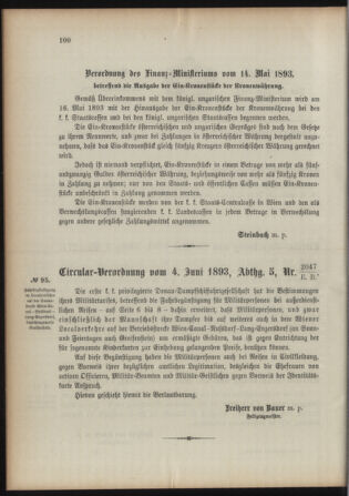 Verordnungsblatt für das Kaiserlich-Königliche Heer 18930610 Seite: 2