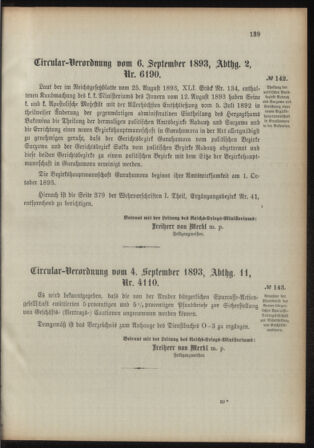 Verordnungsblatt für das Kaiserlich-Königliche Heer 18930911 Seite: 3