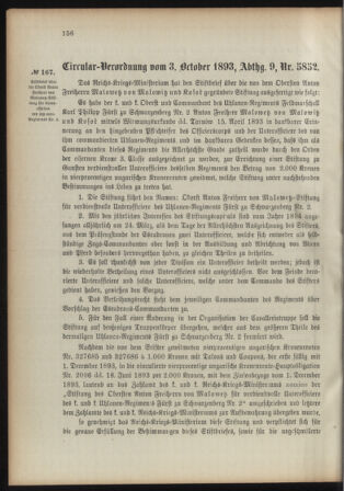 Verordnungsblatt für das Kaiserlich-Königliche Heer 18931013 Seite: 4