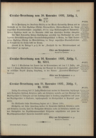 Verordnungsblatt für das Kaiserlich-Königliche Heer 18931206 Seite: 9