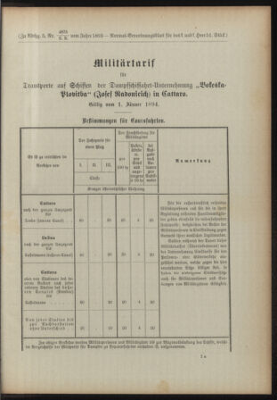 Verordnungsblatt für das Kaiserlich-Königliche Heer 18931230 Seite: 5