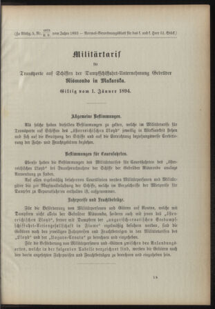 Verordnungsblatt für das Kaiserlich-Königliche Heer 18931230 Seite: 9