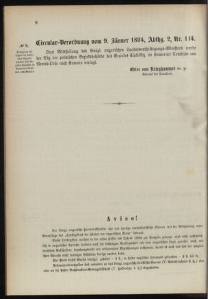 Verordnungsblatt für das Kaiserlich-Königliche Heer 18940117 Seite: 6