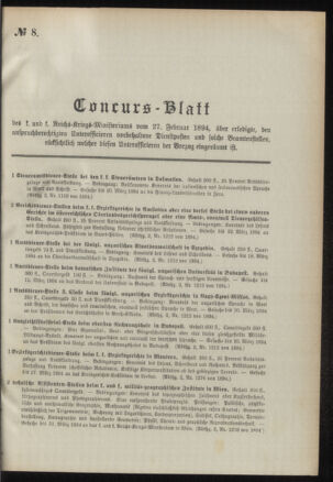 Verordnungsblatt für das Kaiserlich-Königliche Heer 18940227 Seite: 3