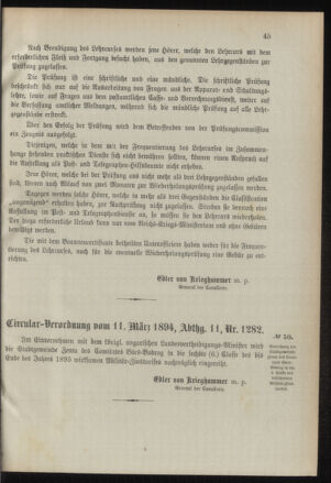 Verordnungsblatt für das Kaiserlich-Königliche Heer 18940315 Seite: 7