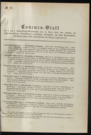 Verordnungsblatt für das Kaiserlich-Königliche Heer 18940411 Seite: 5