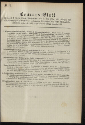 Verordnungsblatt für das Kaiserlich-Königliche Heer 18940505 Seite: 9