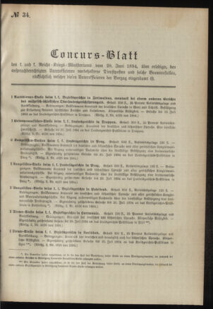 Verordnungsblatt für das Kaiserlich-Königliche Heer 18940628 Seite: 5