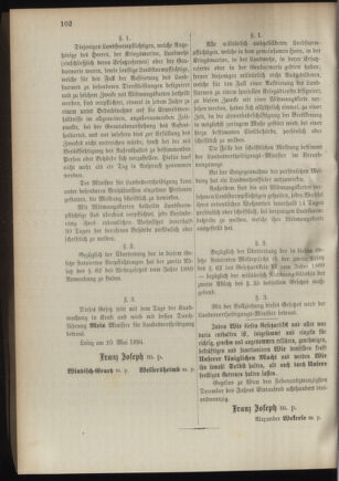 Verordnungsblatt für das Kaiserlich-Königliche Heer 18940713 Seite: 2